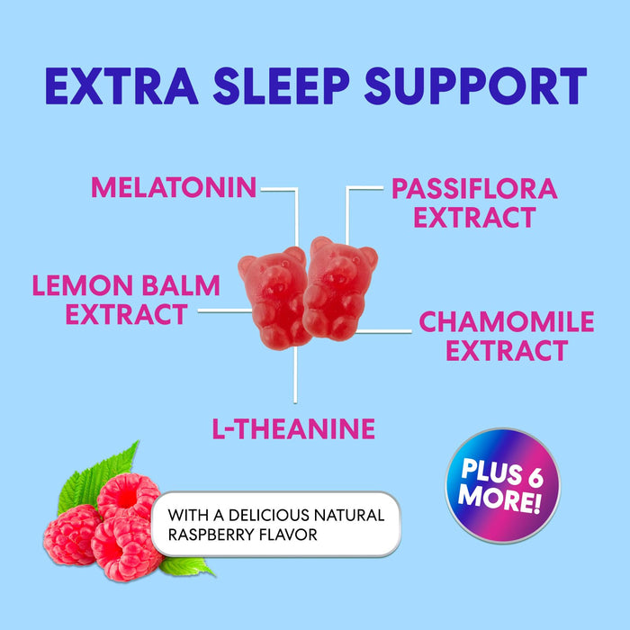 Sleep Gummies with Melatonin 12 mg - Extra Strength Sleep Vitamin Gummy, Natural Melatonin Gummy, Occasional Sleep Support Supplement for Adults, Vegan, Non-GMO, Gomitas para Dormir - 60 Gummies
