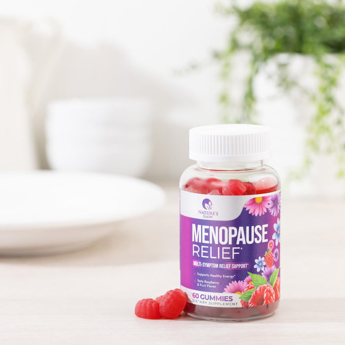 Menopause Supplement for Women - Complete Multi-Benefit Menopause Relief Gummy for Mild Hot Flashes & Night Sweats, Natural Balance & Energy Support, Menopausal Vitamins, Non-GMO - 60 Gummies