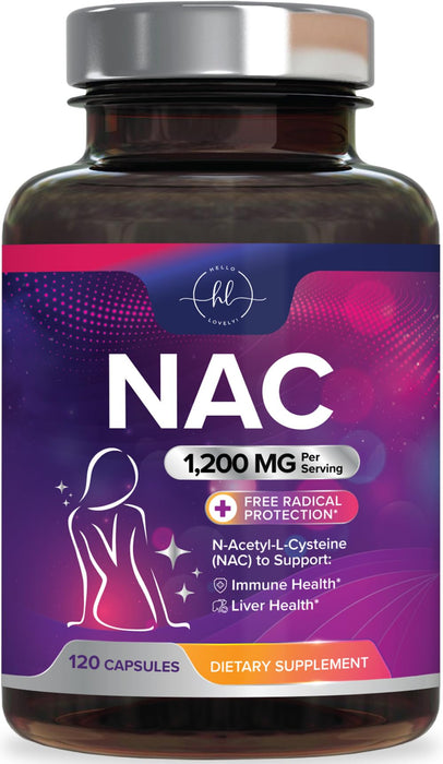 NAC – 1200mg – 120 Capsules