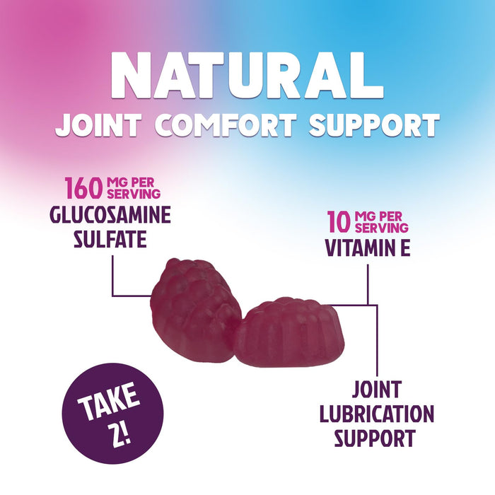 Joint Support Gummies Glucosamine + Vitamin E – 120 Gummies