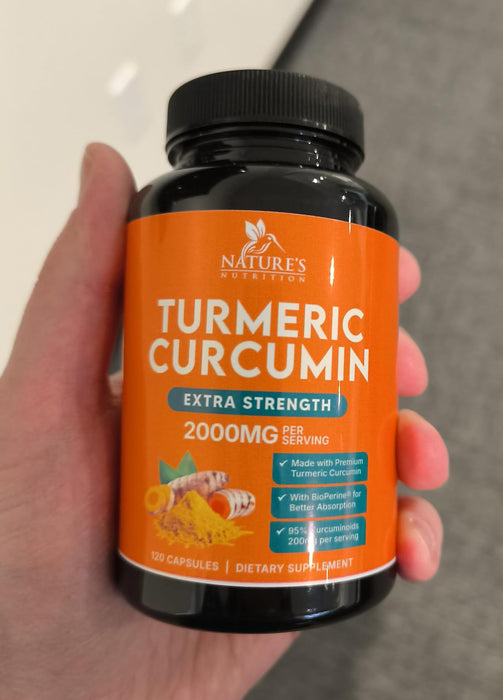 Turmeric Curcumin 2000mg with BioPerine + 95% Curcuminoids - 120 Capsules
