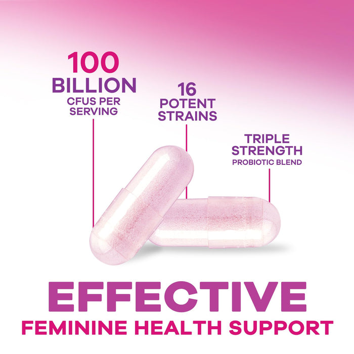 Probiotics for Women 60 Billion CFU – 120 Capsules