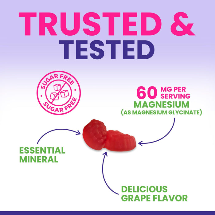 Magnesium Glycinate Gummies – 60 Gummies