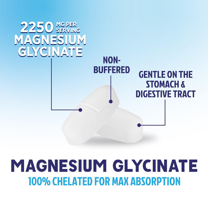 Magnesium Glycinate 250mg – 120 Tablets