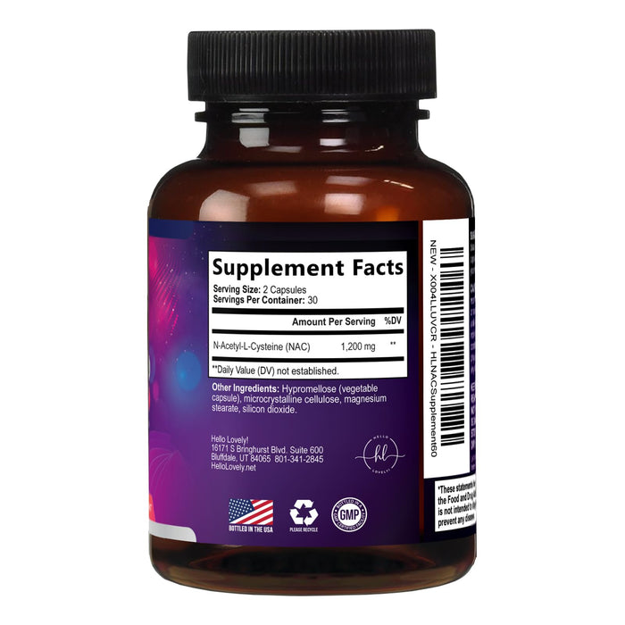 NAC – 1200mg – 60 Capsules