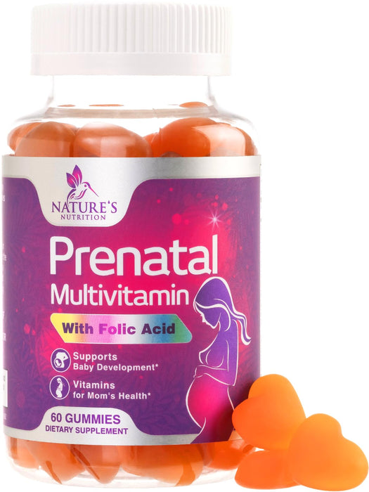 Prenatal Vitamins for Women Gummies – 1335mcg – 60 Gummies