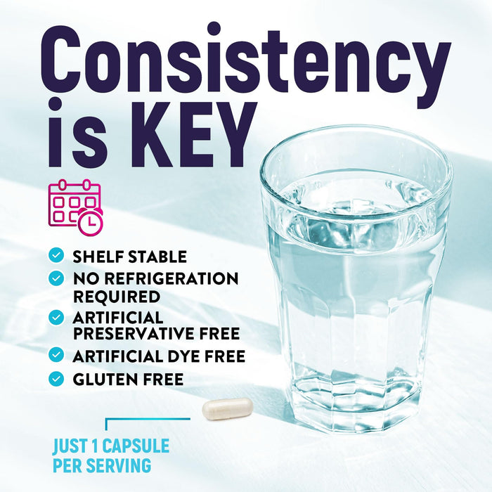 Probiotic Pills 100 Billion CFU Prebiotics, Acidophilus Probiotics Supports Immune System Digestive Health, Supports Occasional Constipation & Bloating, Daily Supplement for Women & Men - 30 Capsules