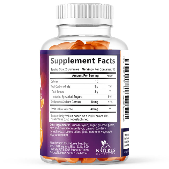 Omega-3 6 9 Vegan Gummies – 60 Gummies