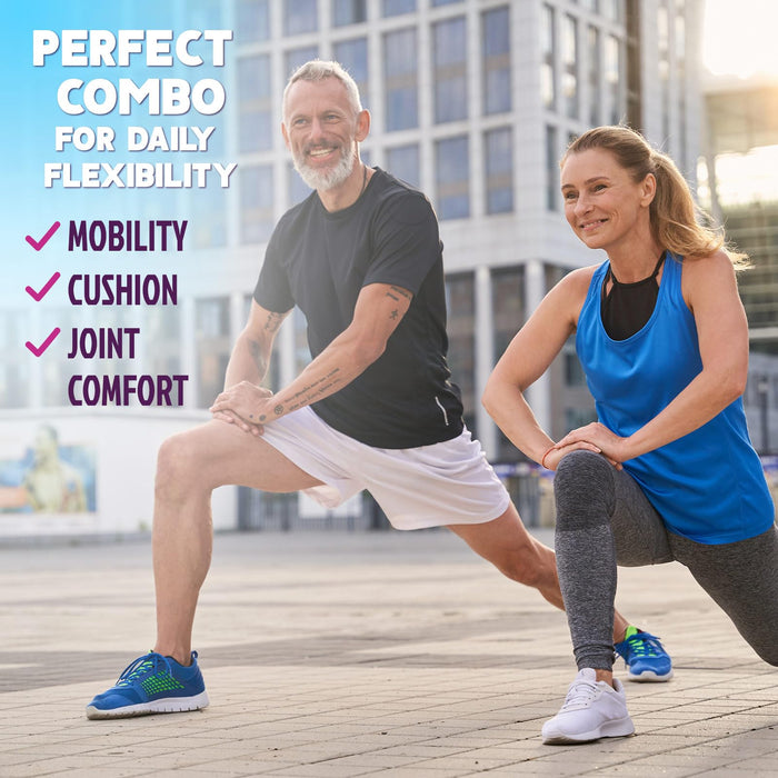 Joint Support Gummies Glucosamine Plus Vitamin E - Nature's Joint Support Supplement for Occasional Discomfort for Back, Knees & Hands - Cartilage & Joint Health & Flexibility Support - 60 Gummies