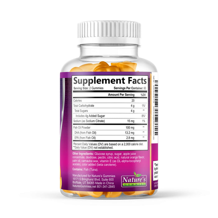 Omega-3 Fish Oil – 120 Gummies
