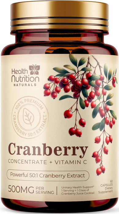 Cranberry 25,000mg – 60 Capsules