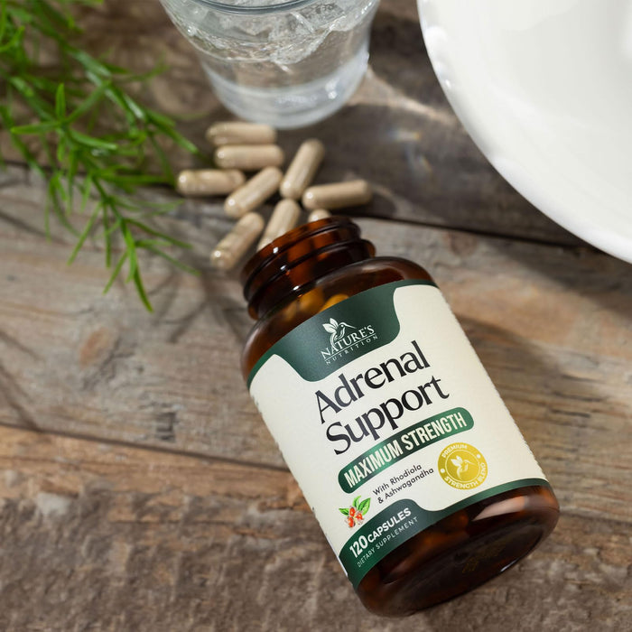 Adrenal Support Supplements Cortex Complex, Best Energy Supplement, Supports Cortisol Health & Energy Levels, Daily Ashwagandha for Women & Men, Supports Adrenal Fatigue & Immune System, 120 Capsules