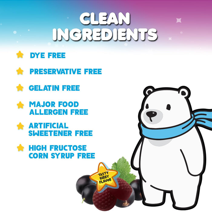 Children's Daily Immune Support Gummies with Real Elderberry + Vitamin C & Zinc to Support Kids Healthy Immune System, Natures Sambucus Elderberry Gummy, Chewable Supplement, Gluten-Free, 120 Gummies