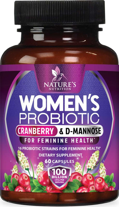 Probiotics for Women 60 Billion CFU – 60 Capsules
