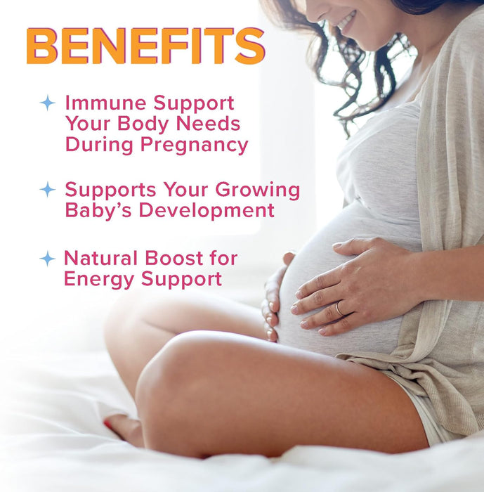 Folic Acid Gummies for Women 785 mcg, Essential Prenatal Vitamins for Mom & Baby, Vegan Folic Supplement Gummy, Daily Vitamin B9 Extra Strength Folate, Before During After Pregnancy - 60 Gummies