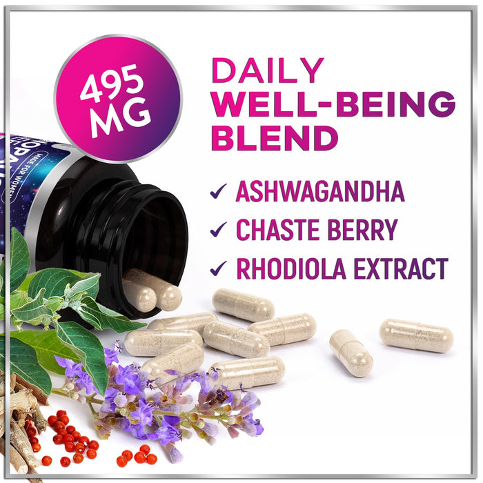 Menopause Supplements for Women - 8 Billion CFU Probiotics, Hot Flash, Night Sweats & Menopause Relief Probiotic for Vaginal, Digestive Health & Immune Support with Black Cohosh - 60 Capsules