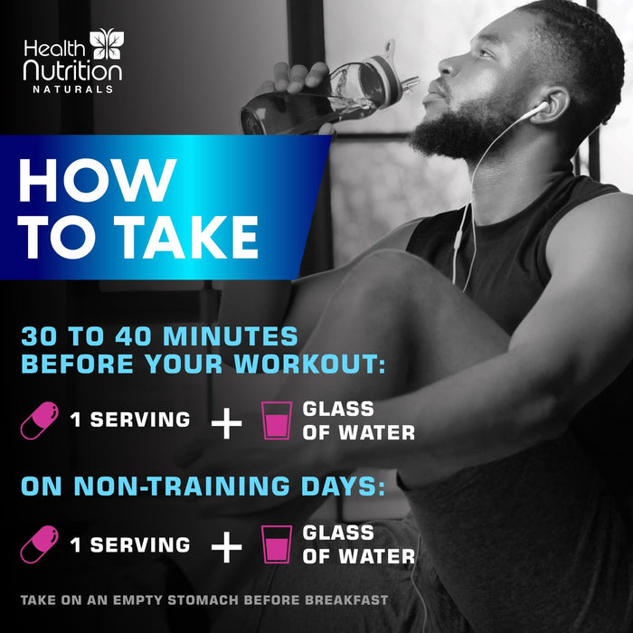 Extra Strength Nitric Oxide Supplement 3X Strength L Arginine, Citrulline Malate, AAKG, Beta Alanine - Premium Muscle Supporting Nitric Booster - Natural Energy & Heart Health Support - 240 Capsules