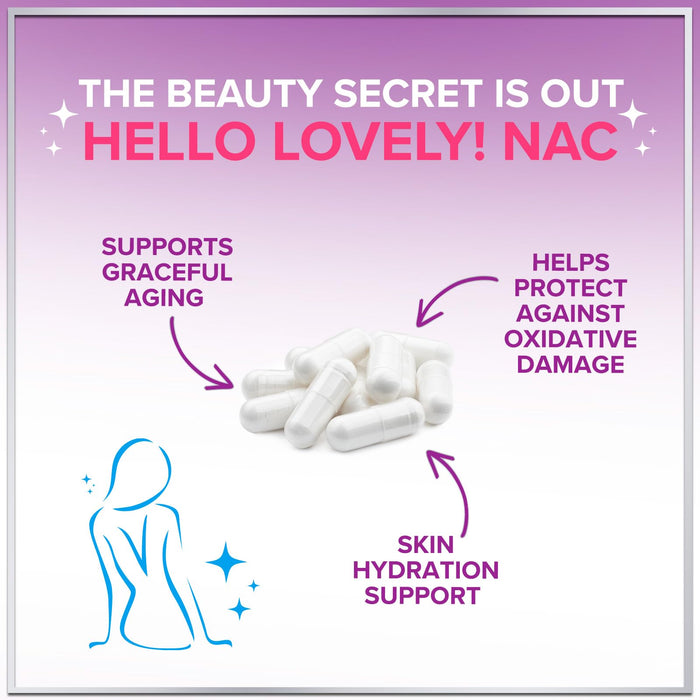 NAC Supplement – N-Acetyl L-Cysteine 1200mg – Supports Liver, Lung & Immune Health - Antioxidants for Respiratory Support & Fight Free Radicals – High Absorption, Non-GMO, Gluten-Free – 120 Capsules