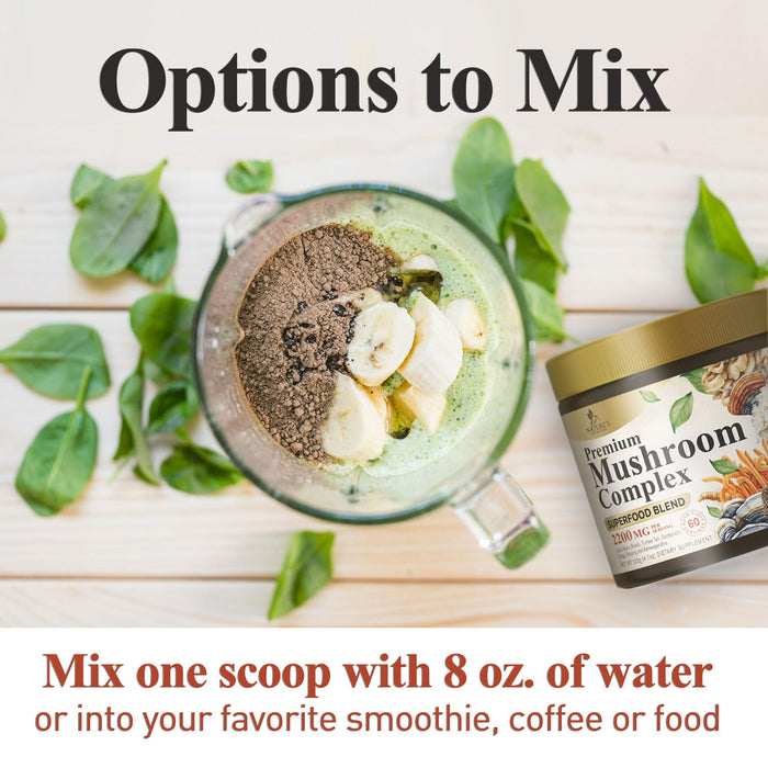 Mushroom Powder – 60 Servings
