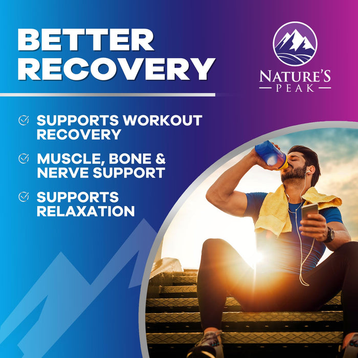 Magnesium Glycinate Supplement Pure 1000 mg Chelated for Max Absorption - Supports Bone, Muscle, Nerve & Heart Health, Sleep Support - Best Magnesium Pills for Whole Body Support - 60 Capsules