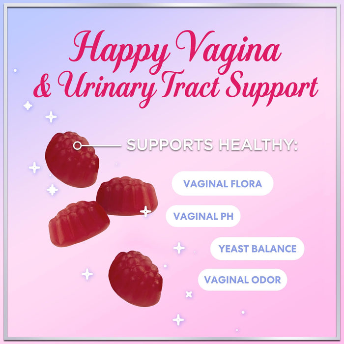 Probiotics for Women Gummies with Cranberry – 3 Billion CFU – 60 Gummies