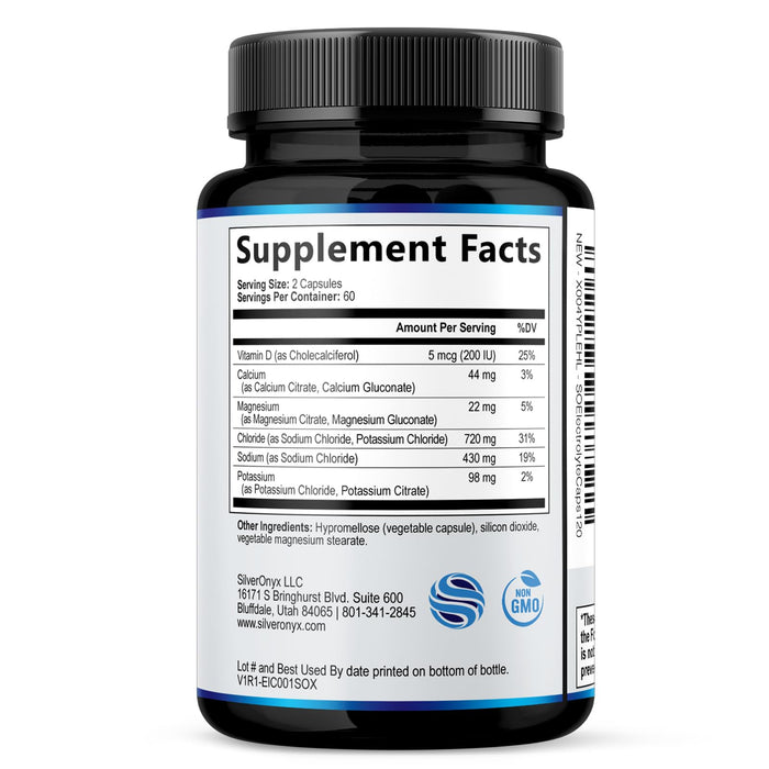 Electrolytes – 120 Capsules