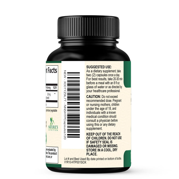 5 HTP 200mg Capsules Vegetarian – 120 Capsules