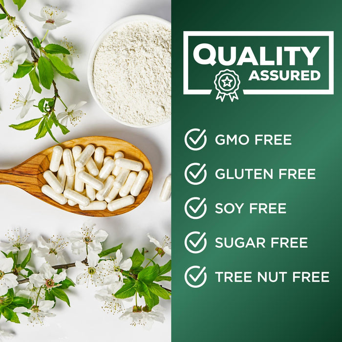 Multi Collagen Peptides Supplement 2400 mg, Types I, II, III, V & X Multi Collagen Pills Complex, Hydrolyzed Collagen Peptides Supplements, Hair, Skin, Nail, and Joint Support Supplement, 120 Capsules