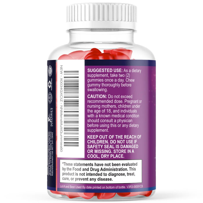 Men’s Daily Multivitamin - 60 Gummies
