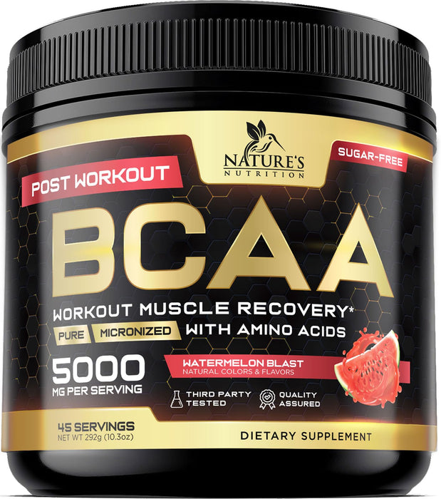 BCAA Powder 4g BCAA Amino Acids 2:1:1 – 45 Servings