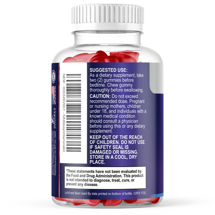 Sleep Gummies with Melatonin 12 mg – 60 Gummies