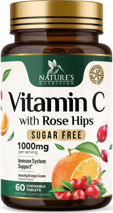 Vitamin C Chewable 1000mg – 60 Tablets