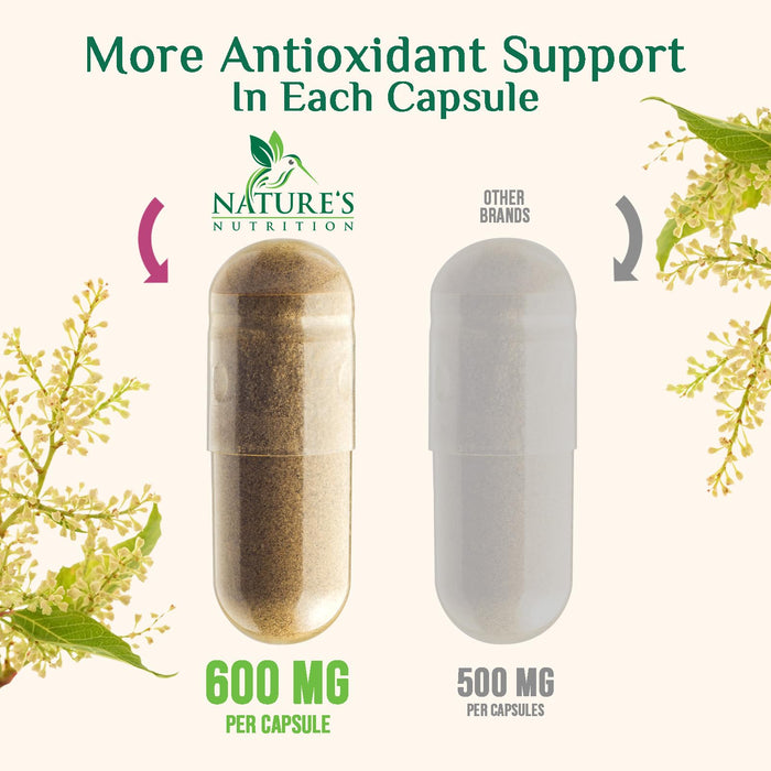 Resveratrol Supplement 1800mg - Extra Strength Antioxidants for Healthy Aging & Immune Support - Heart Health & Cellular Energy Support - Non-GMO, Bioavailable Trans-Resveratrol - 120 Vegan Capsules