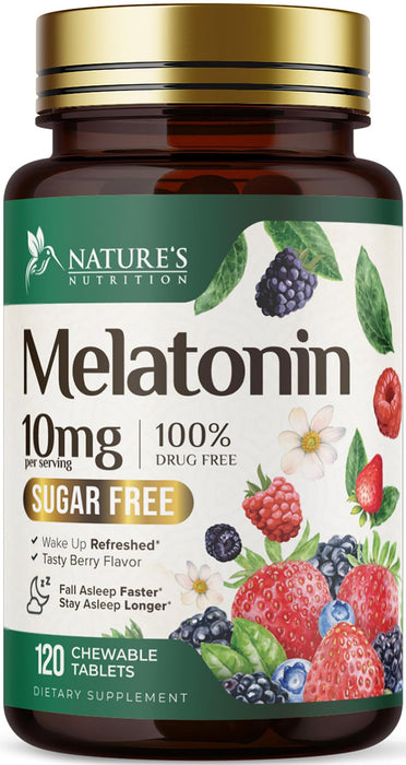 Melatonin 10 mg Fast Dissolve – 60 Day Supply