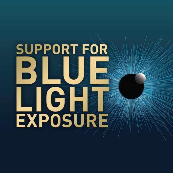 Eye Vitamins & Mineral Supplement - Contains Lutein, Zinc, Vitamins C, E & Zeaxanthin - Supports Eye Strain, Vision Macular Health & Dry Eyes for Seniors with Lycopene, Gluten Free - 60 Capsules