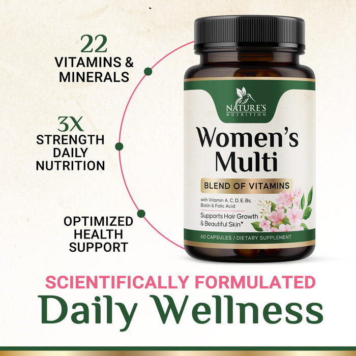 Women’s Daily Multivitamin – 60 Capsules