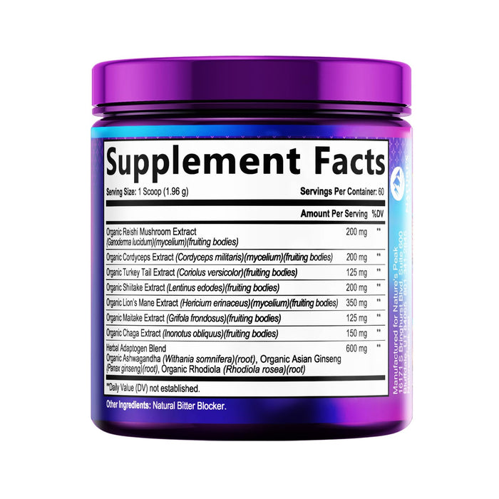 Brain Mushroom Powder – 60 Servings