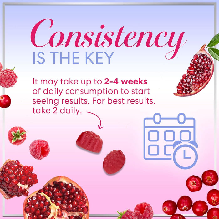 Probiotics for Women Gummies with Cranberry - 6 Premium Strains for PH Balance, Digestive Health, Vaginal & Immune Support, 3 Billion CFU, Women's Probiotic Gummy for Feminine Health - 120 Gummies