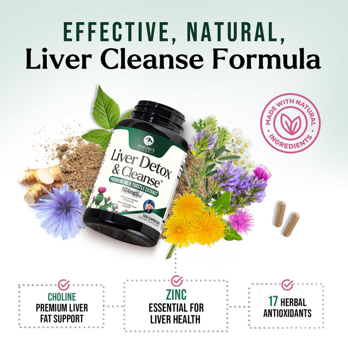 Liver Support Formula – 120 Capsules
