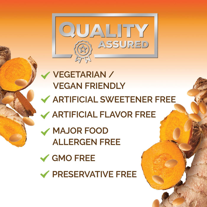 Turmeric Curcumin Supplement 1500mg with Curcuminoids - Tumeric Extract & Black Pepper for Best Advanced Absorption, Nature's Joint Herbal - Immune, Brain, Heart Support, Vegan & Non-GMO - 60 Softgels