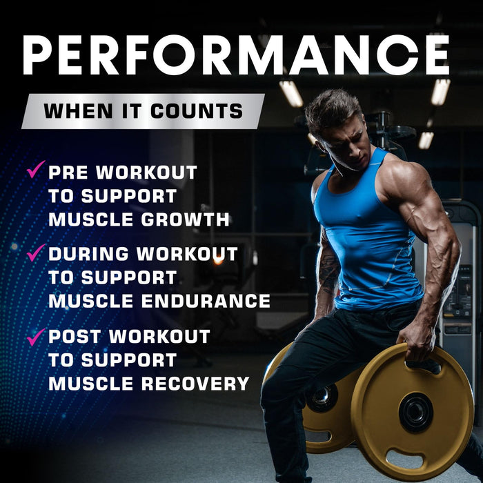 Extra Strength Nitric Oxide Supplement 3X Strength L Arginine, Citrulline Malate, AAKG, Beta Alanine - Premium Muscle Supporting Nitric Booster - Natural Energy & Heart Health Support - 120 Capsules