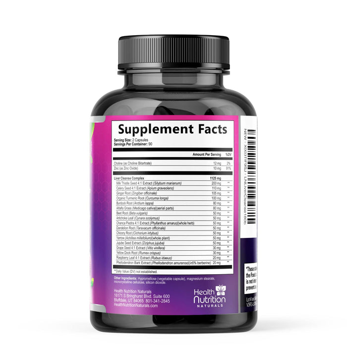 Liver Support Formula – 180 Capsules