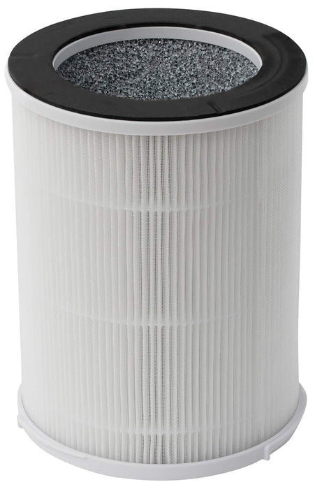 HEPA Air Purifier for Home Allergies Pets Hair in Bedroom, True HEPA Filter 3-in-1 Cleaner, Removes Pet Dander, Odor, Dust, in Living Room, Office, Desktop, Portable, Sleep Mode, 3-Speed, Black