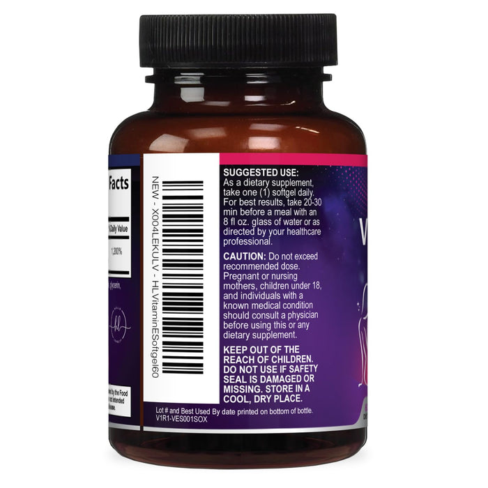 Vitamin E – 180mg – 60 Softgels