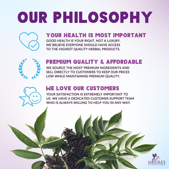 Elderberry Immune Support Gummies - Super Concentrated 35:1 Extract, Equivalent to 4200mg of Elderberries - Sambucus Black Elder Berry Vitamin Supplement, Daily Support for Kids & Adults - 120 Gummies