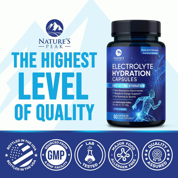 Electrolytes – 60 Capsules