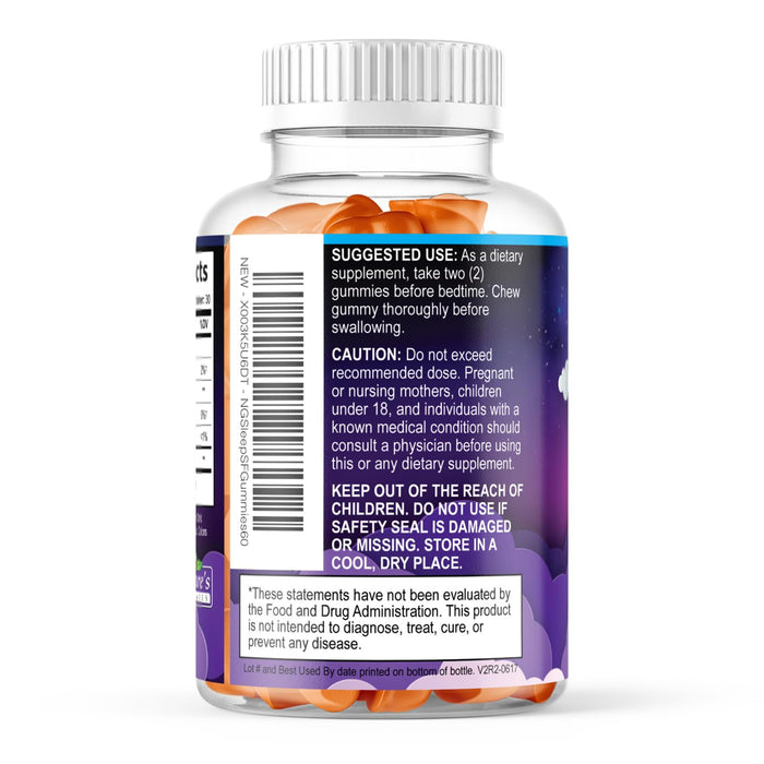 Sleep Gummies 6mg – 60 Gummies