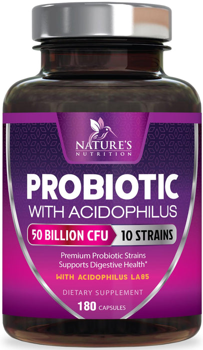 Probiotics 60 Billion CFU per Serving – 180 Capsules