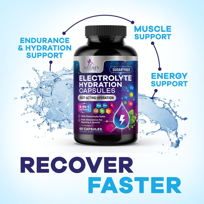 Daily Electrolyte Replenisher Tablets – 60 Servings