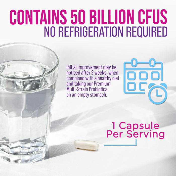Probiotics 60 Billion CFU per Serving – 180 Capsules